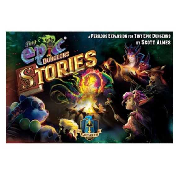Gamelyn Games | Tiny Epic Dungeons Stories Expansion | Board Game | Ages 14+ | 1-4 Players | 30-60 Minutes Playing Time