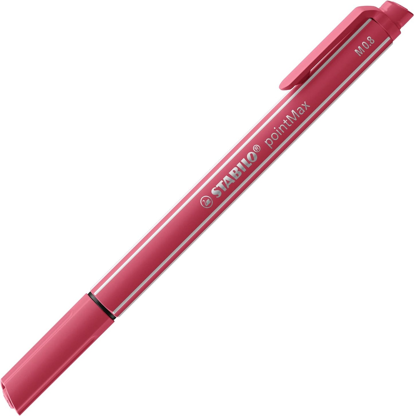STABILO Fineliner pointMax - ARTY - Pack of 24 - Assorted Colours