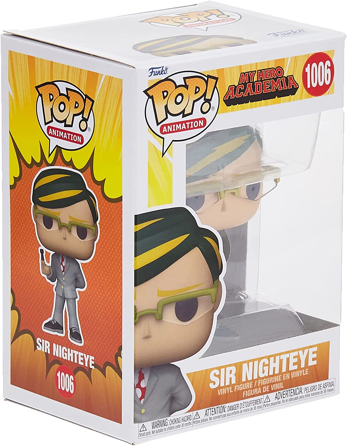 Funko POP Animation: My Hero Acadamia - Sir Nighteye, Multicolor, (51931)
