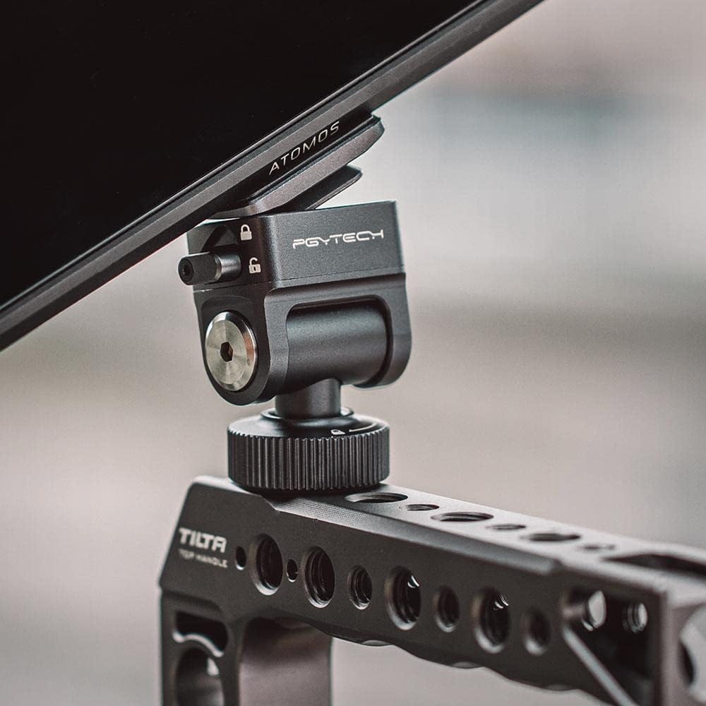 PGYTECH SnapLock Nano Swivel and Tilt Mount for Camera, Audio and Monitor (P-CG-030