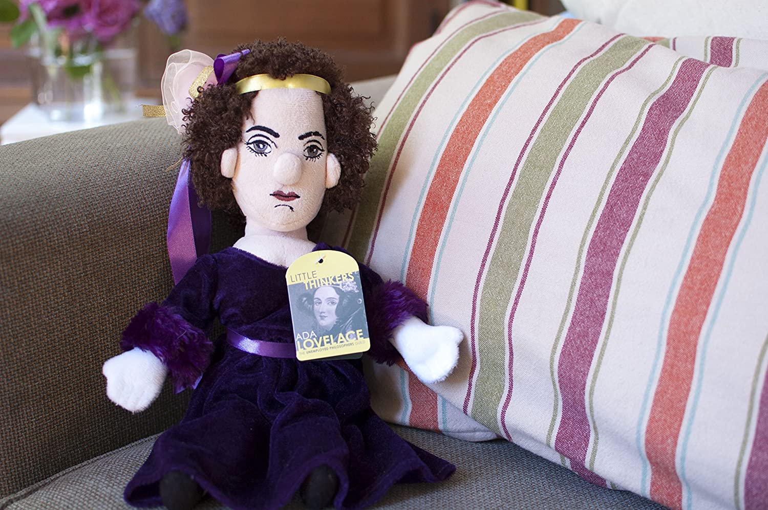 Ada Lovelace - Little Thinker - Plush Doll