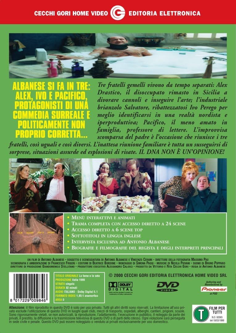 La Fame E La Sete