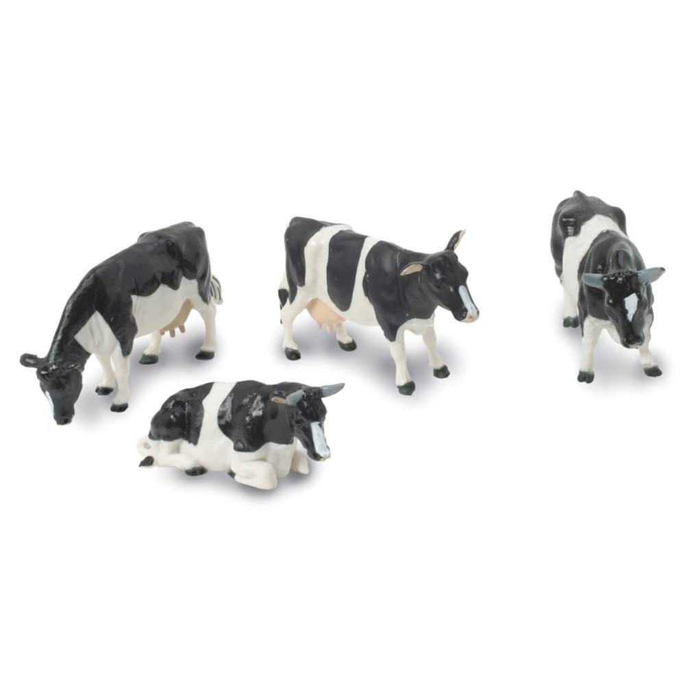 Britains - Bueyes Friesian, Set de Figuras, Color Blanco y Negro (Tomy 40961)