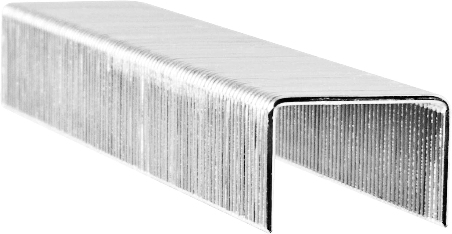 Rapid High-Performance Staples for Textiles, Finewire No. 13, Leg Length 8mm, Staple Gun Staples, Galvanised Steel, 5000 Pieces, Boxed (11835600), Silver