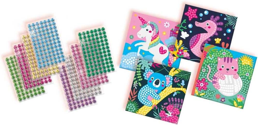 SES Creative 14701 Diamond Painting-Happy Animals