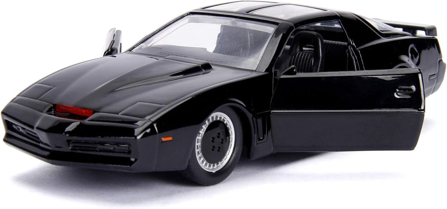 Jada - Kitt Coche fantástico Metal, Escala 1:32; Knight Rider, Coleccionismo, Ruedas de Goma, A Partir de 8 Años (253252000