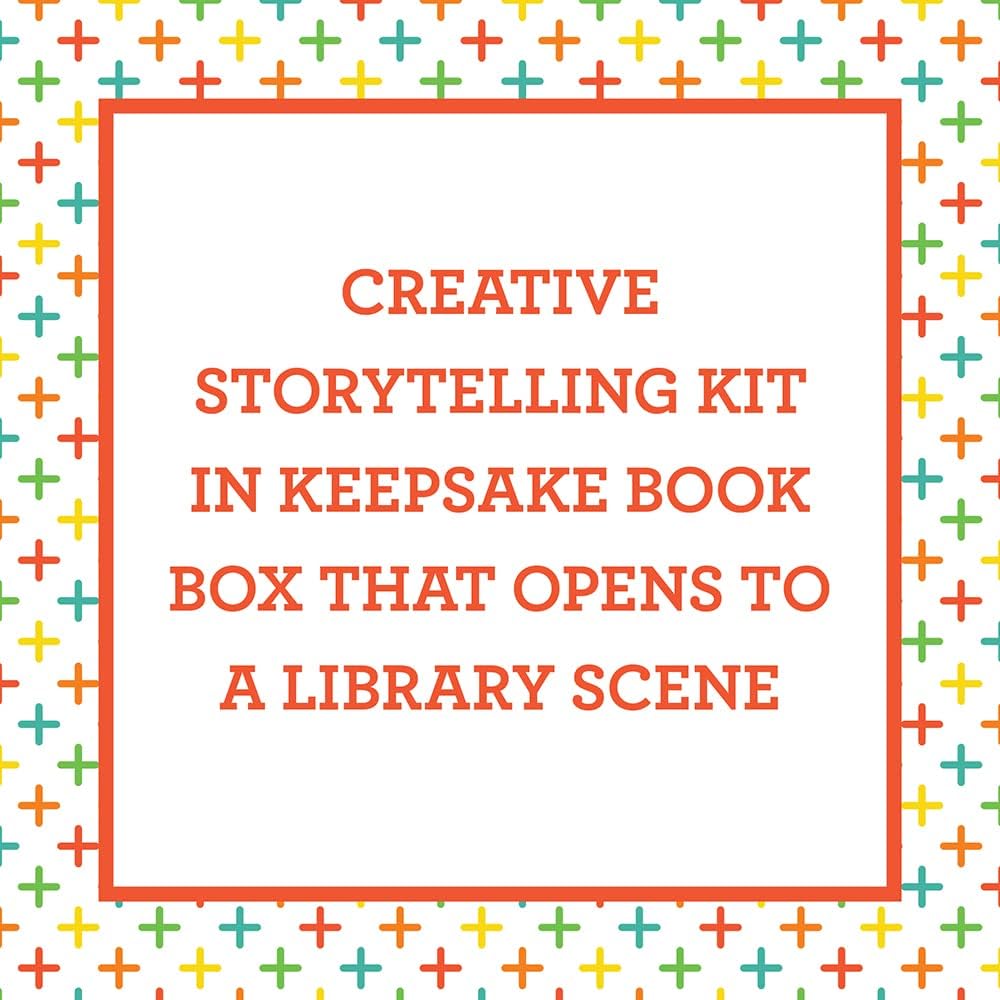 Petit Collage Little Library Storytelling Box