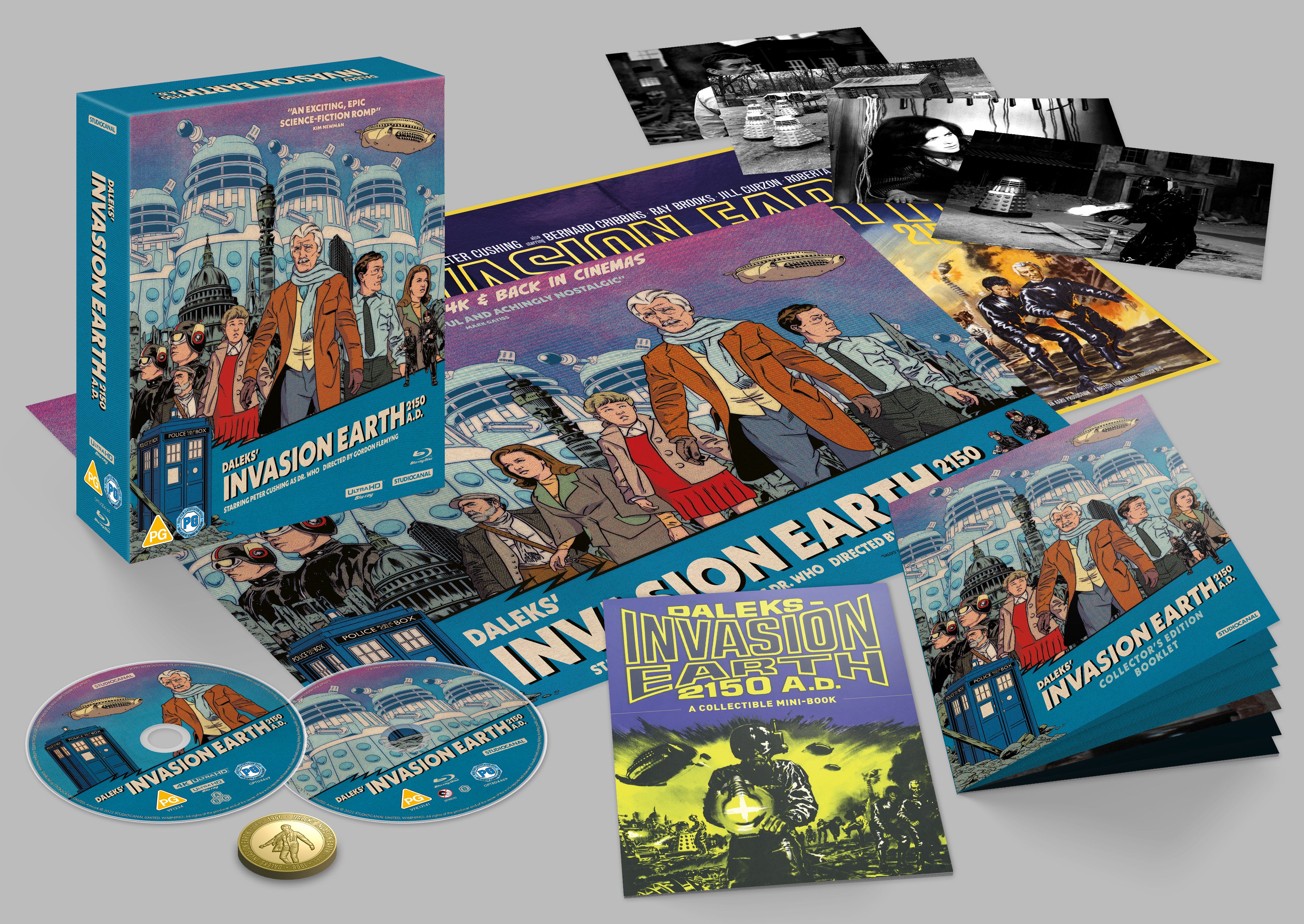 Daleks' Invasion Earth 2150 A.D. (4K Collector's Edition)