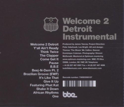 Welcome to Detroit (Instrumentals)