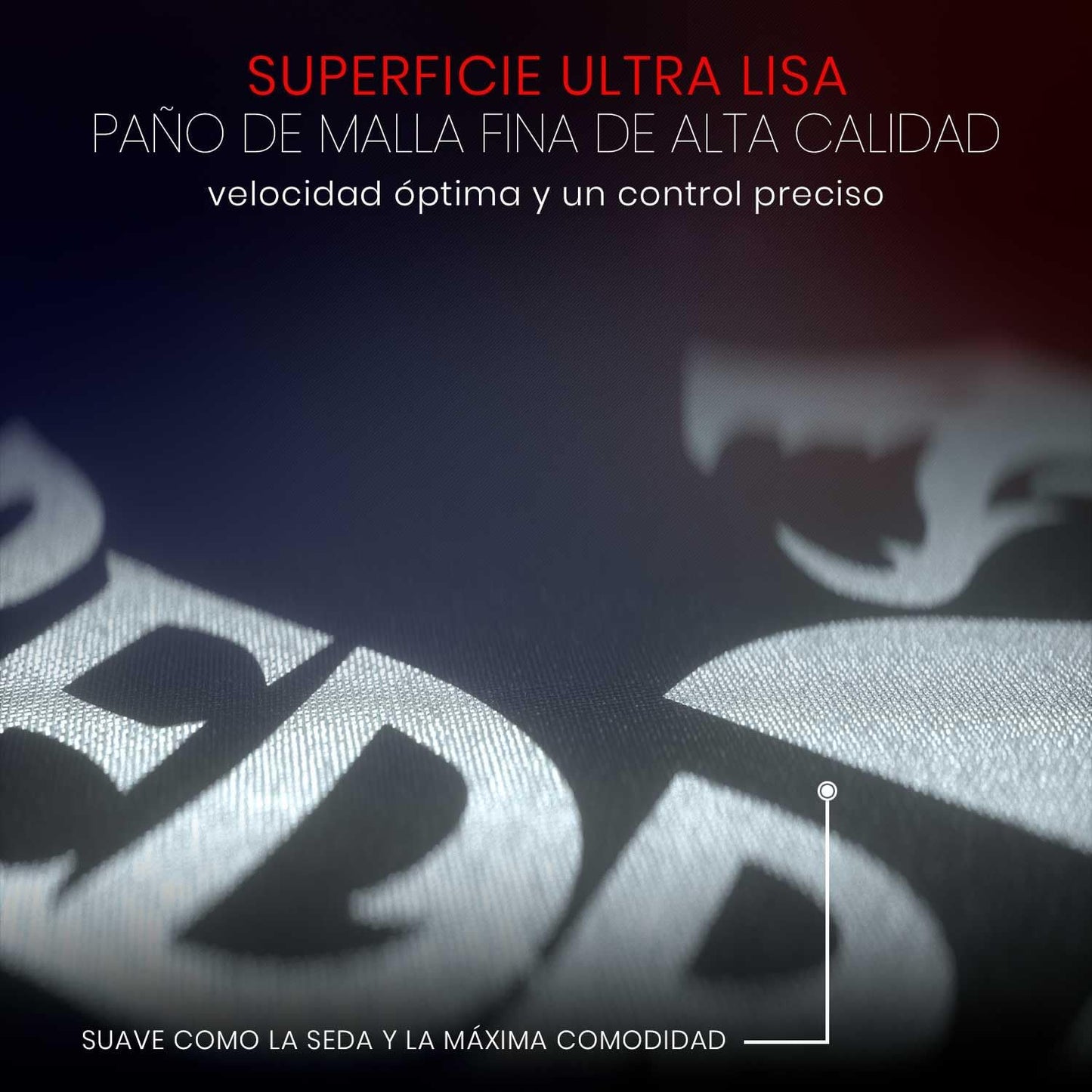 Redragon P032 Flick XL Mousepad Mouse Pad with Stitched Edges Waterproof for Work, Game, Office, Home