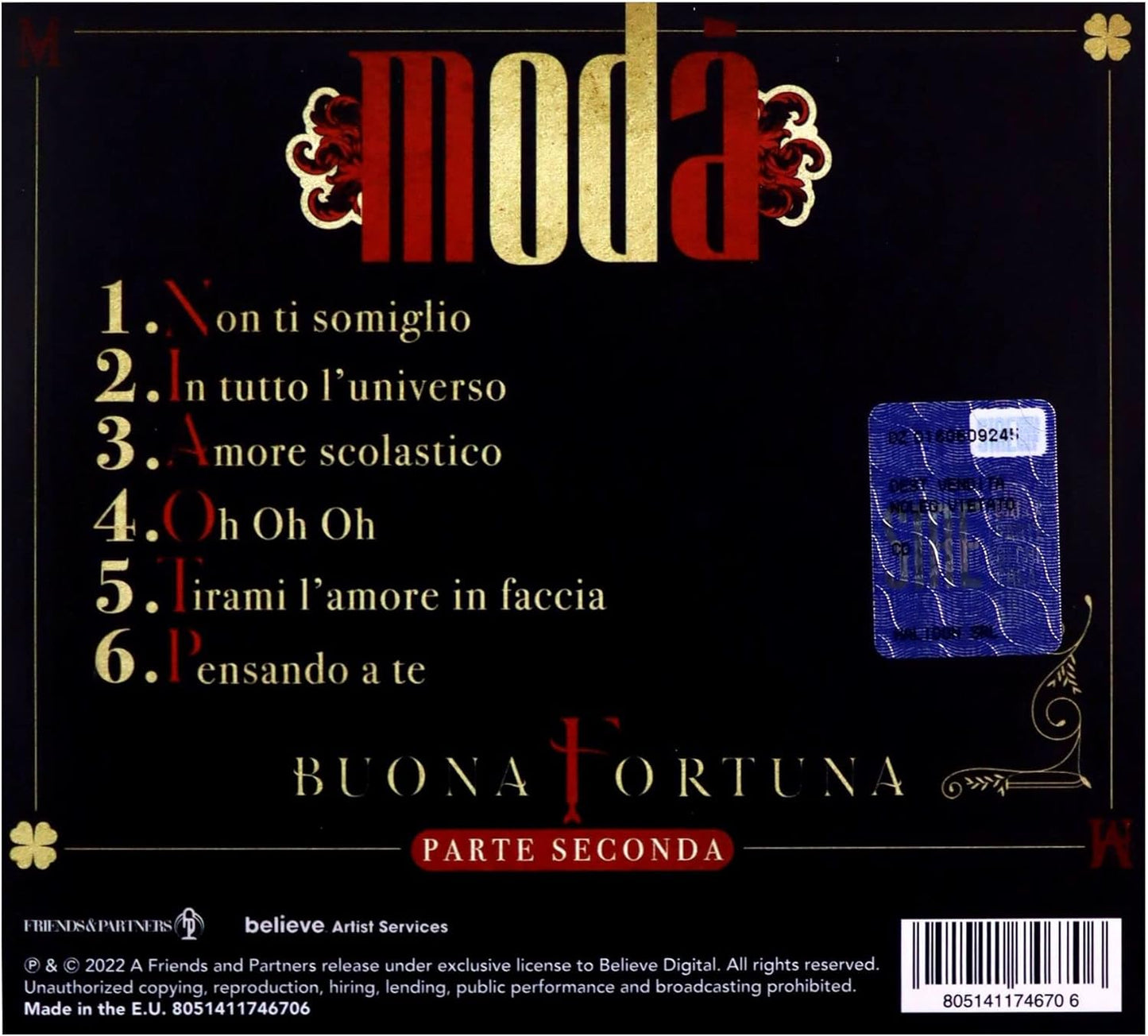 Buona Fortuna Parte Seconda
