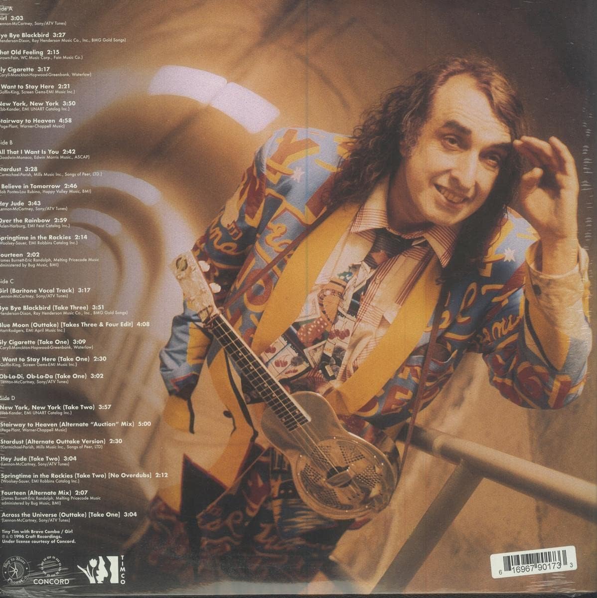 Tiny Tim With Brave Combo - Girl (RSD 2022 Gatefold Reissue)
