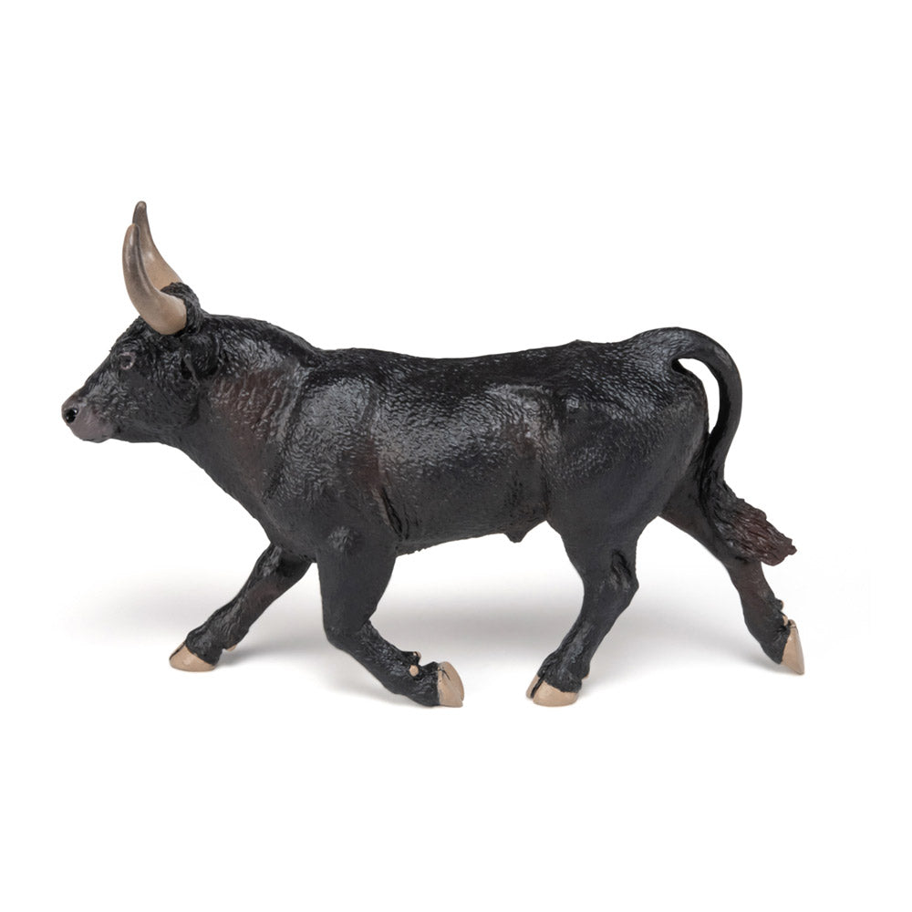 PAPO Farmyard Friends Camargue Bull Toy Figure, Black (51182)