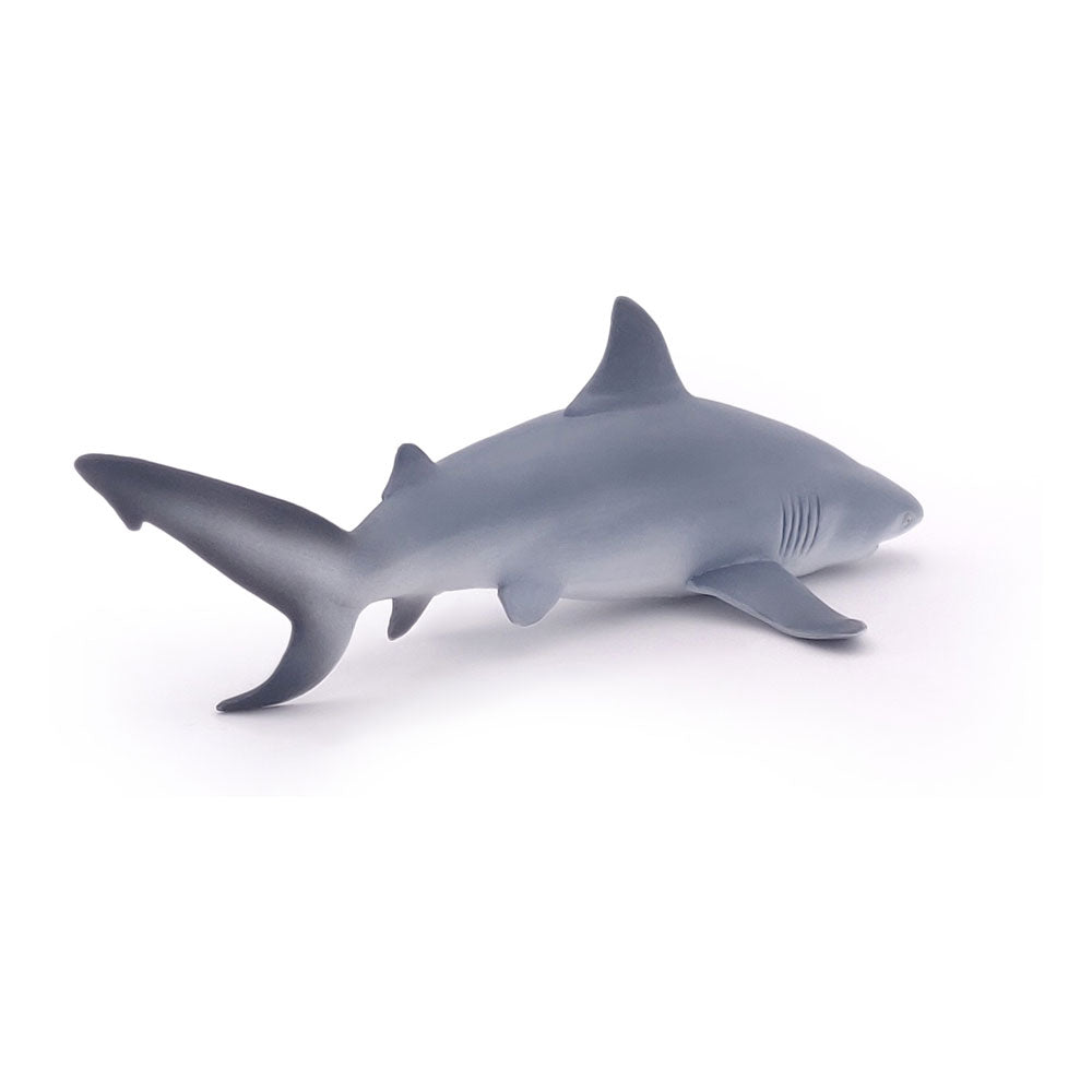 PAPO Marine Life Bull Shark Toy Figure, Grey (56044)