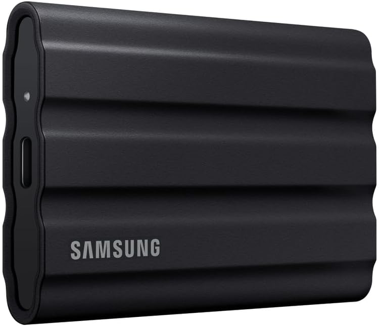 SAMSUNG T7 Shield Portable Solid State Drive USB 3.2 1TB, IP65 Water Resistant, External SSD Compatible with PC/Mac/Android/Gaming Consoles, MU-PE1T0S/WW, 2023