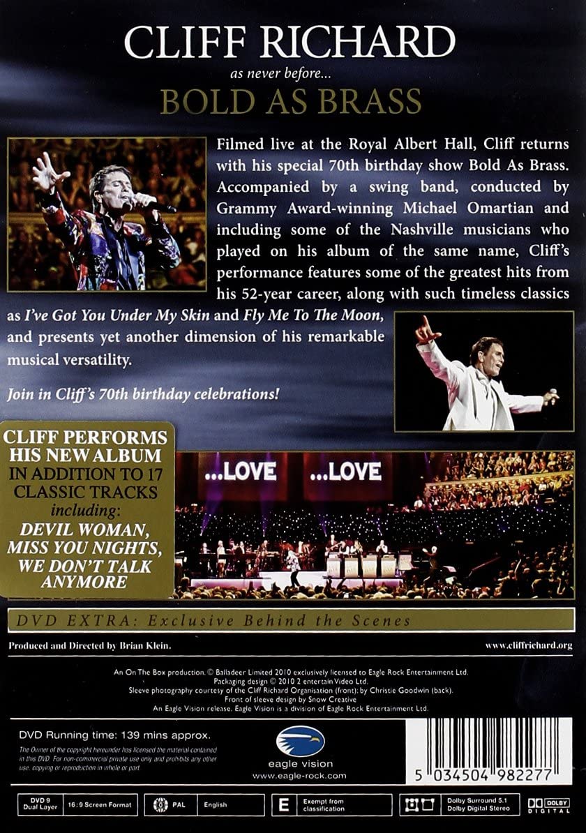 Bold As Brass-Live