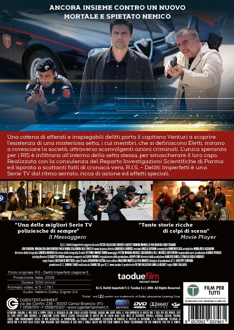R.I.S. - Delitti Imperfetti - 5° Stagione (5 DVD