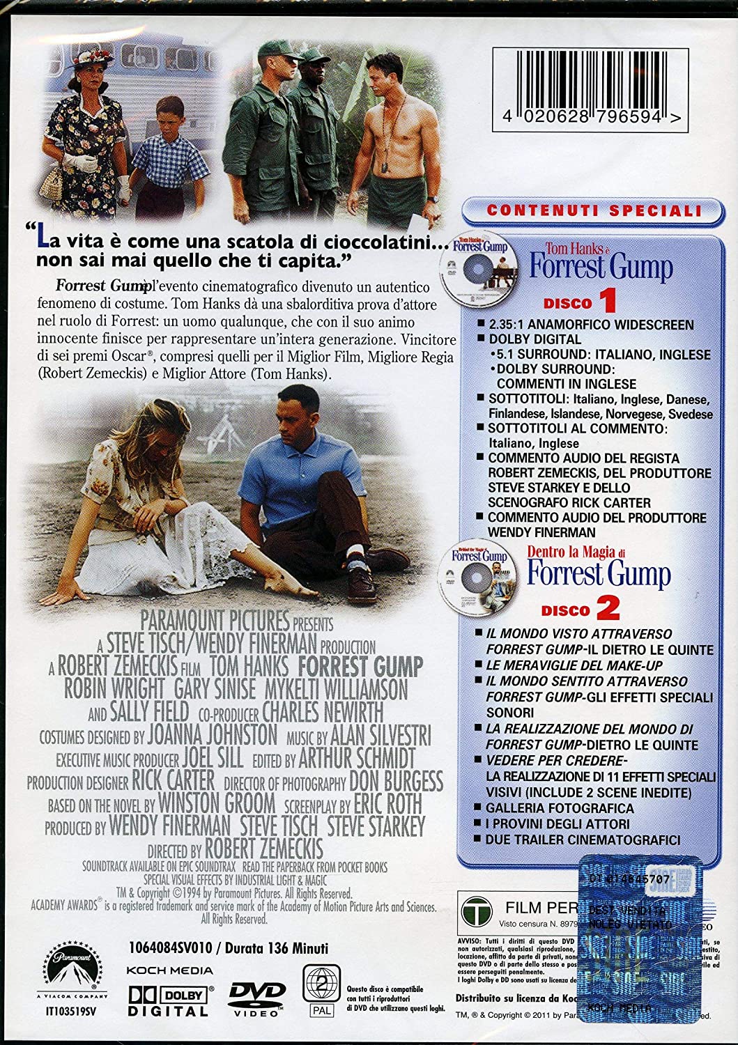 Forrest Gump 25° Anniversary ed.