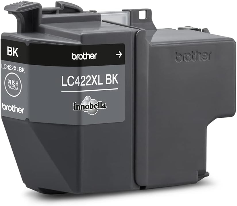 Original Brother LC-422XLBK Black Ink Cartridge for Approx. 3,000 Pages for MFC-J5340DW, MFC-J5345DW, MFC-J5740DW, MFC-J6540DW, MFC-J6940DW