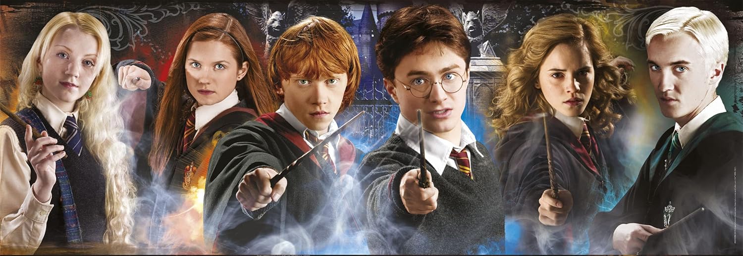 Clementoni - Panorama Puzzle 1000 pcs - Harry Potter (39639)