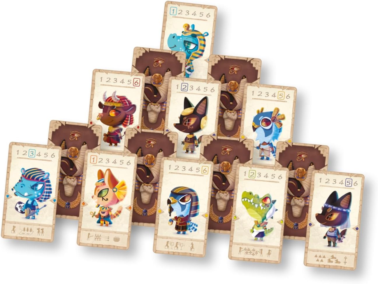 Iello Loki | Hâpy Families | Family Card Game | Ages 5+ | 2-4 Players | 10 Minutes Playing Time