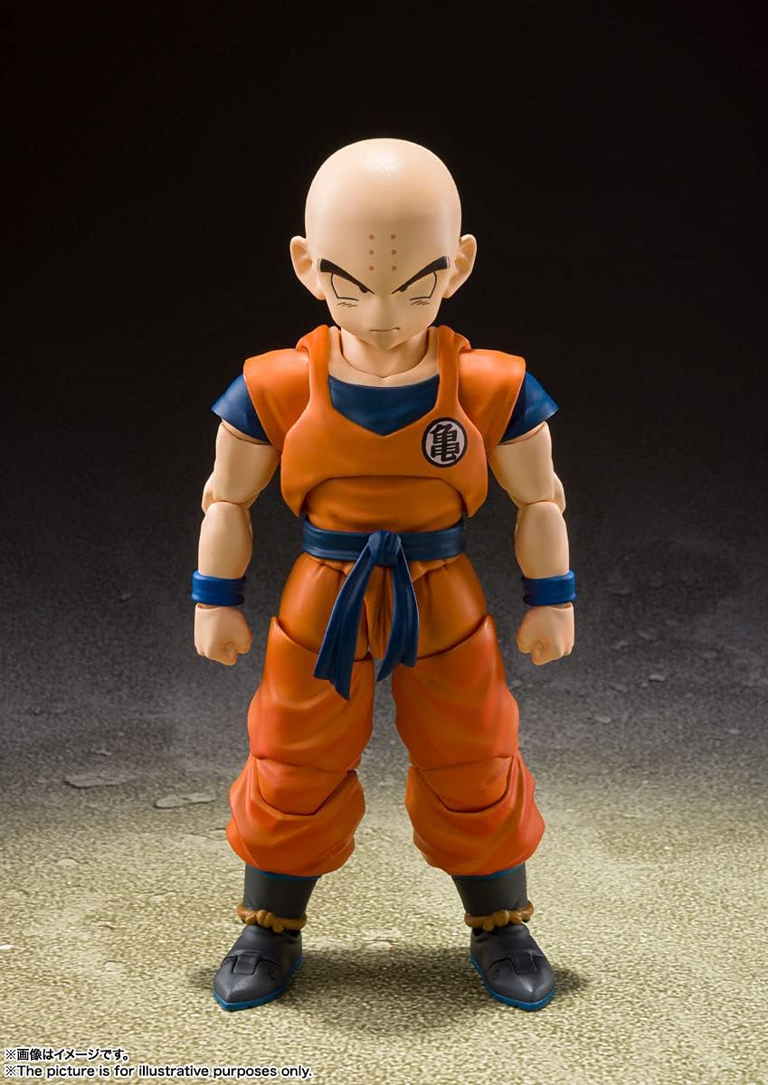 Tamashi Nations - DragonBall Z - Krillin Earth's Strongest Man, Bandai Spirits S.H.Figuarts