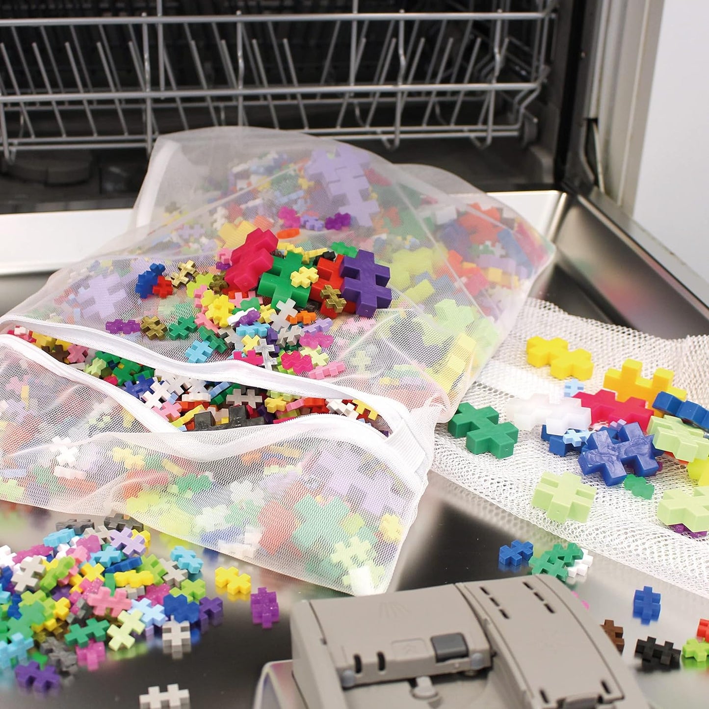 PLUS PLUS- Juego de construcción, Multicolor, Mini (PP3907)