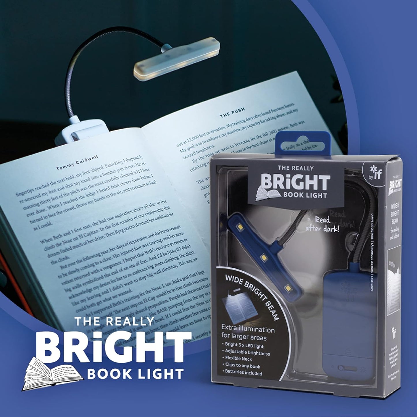The Really Bright Book Light - White