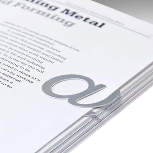 IF Metal Bookmark in Shape of @, Stainless Steel