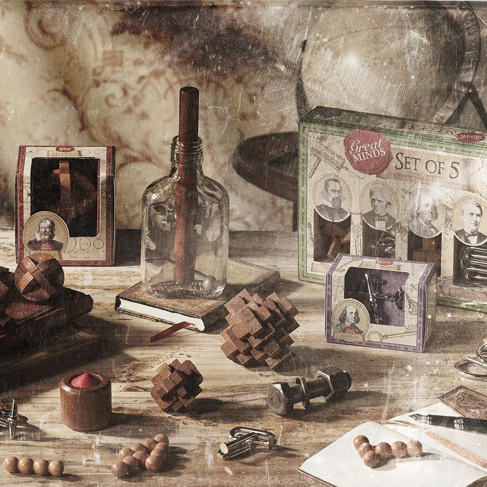 The Great Minds Range-GM1096 Puzzle Globo de Galileo, Color, único (Professor GM1096