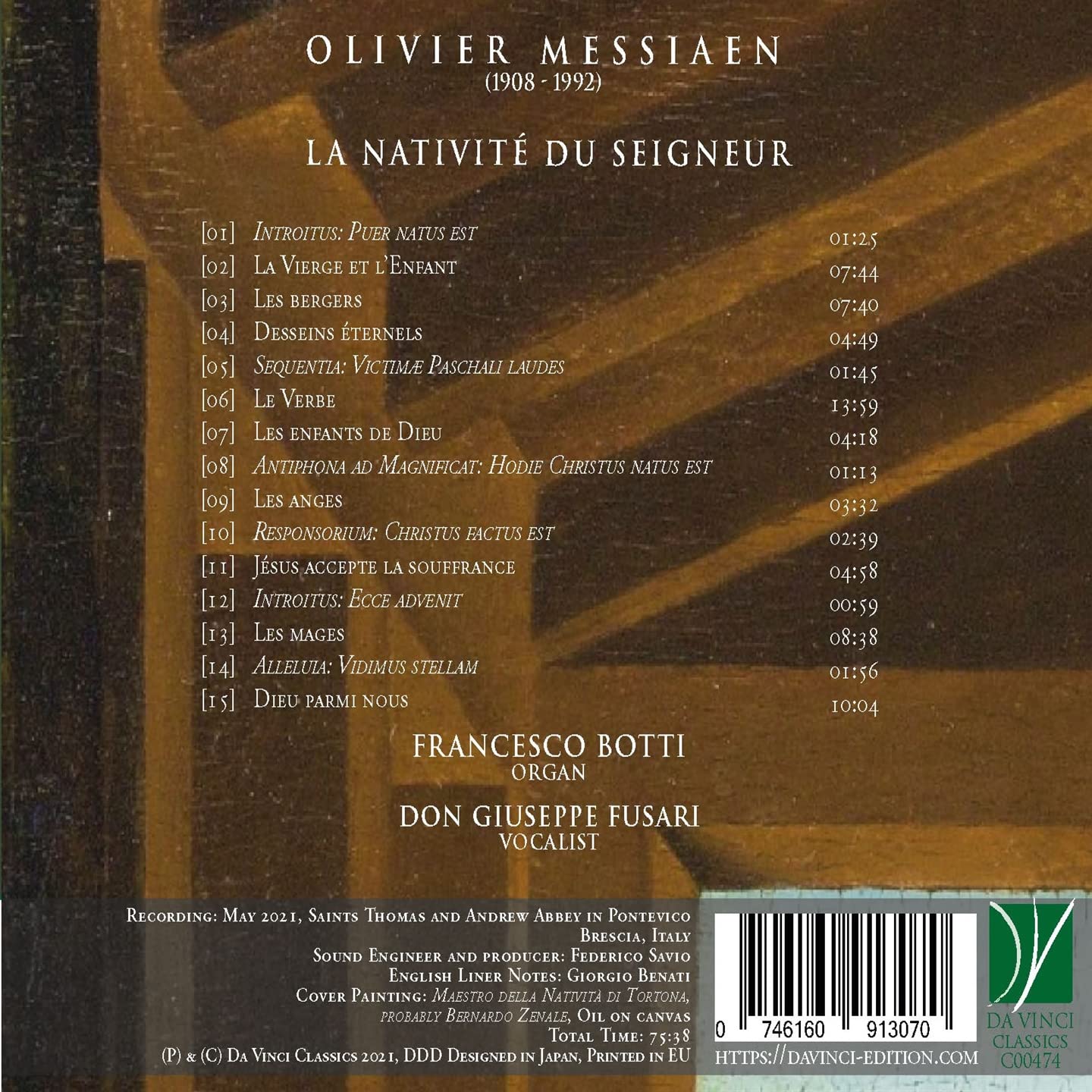 Messiaen: La Nativite Du Seigneur