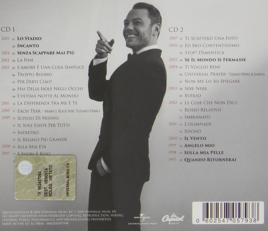 Tzn - The Best Of Tiziano Ferro