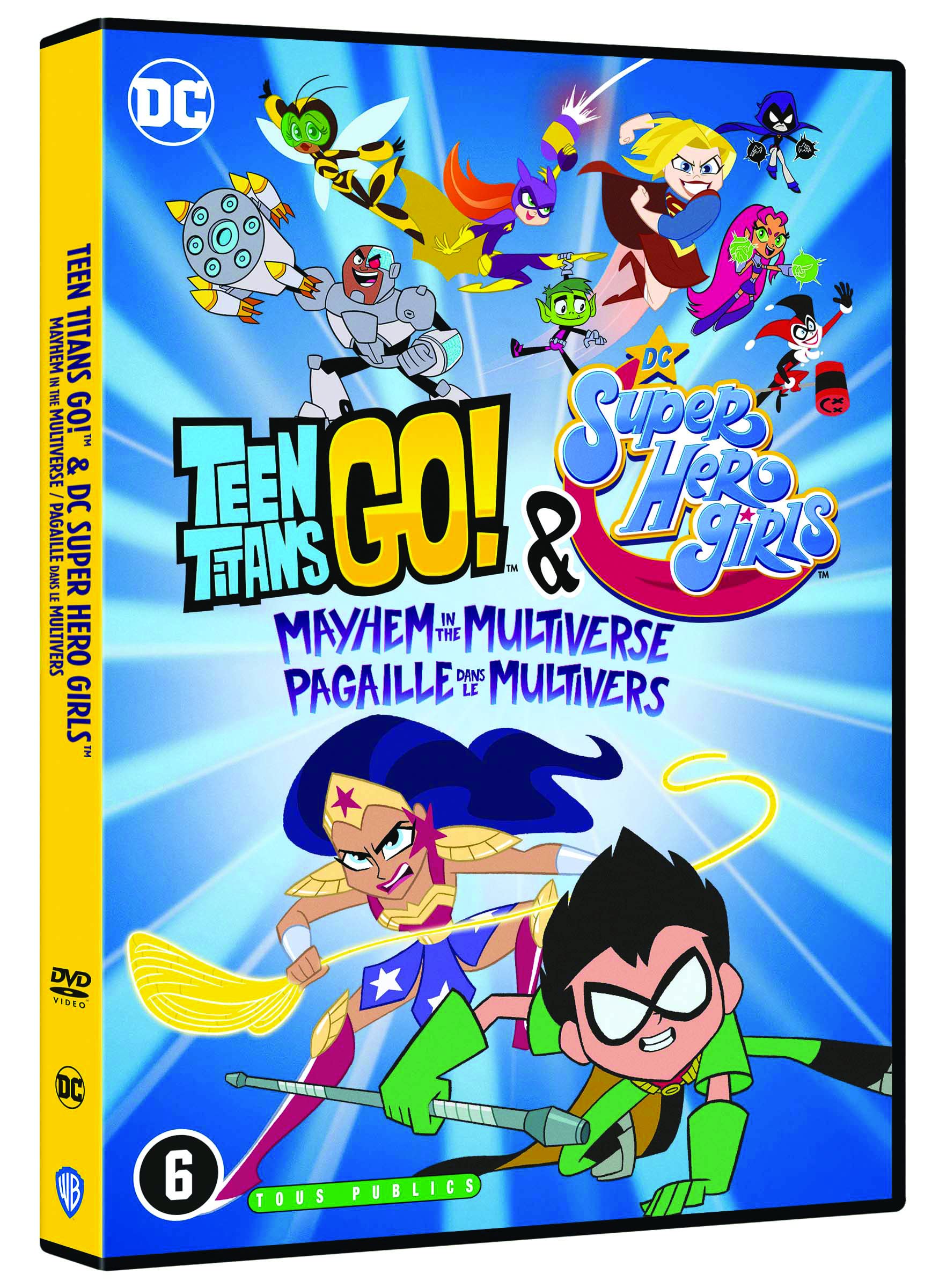 Teen Titans Go! & Dc Super Hero Girls: Mayhem In The Multiverse /v Dvd Bi-fr