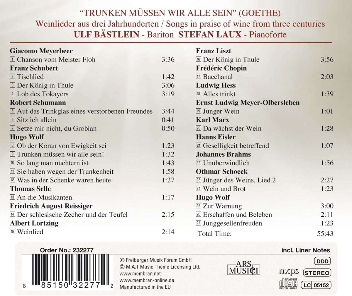 Trunken Mssen Wir Alle Sein