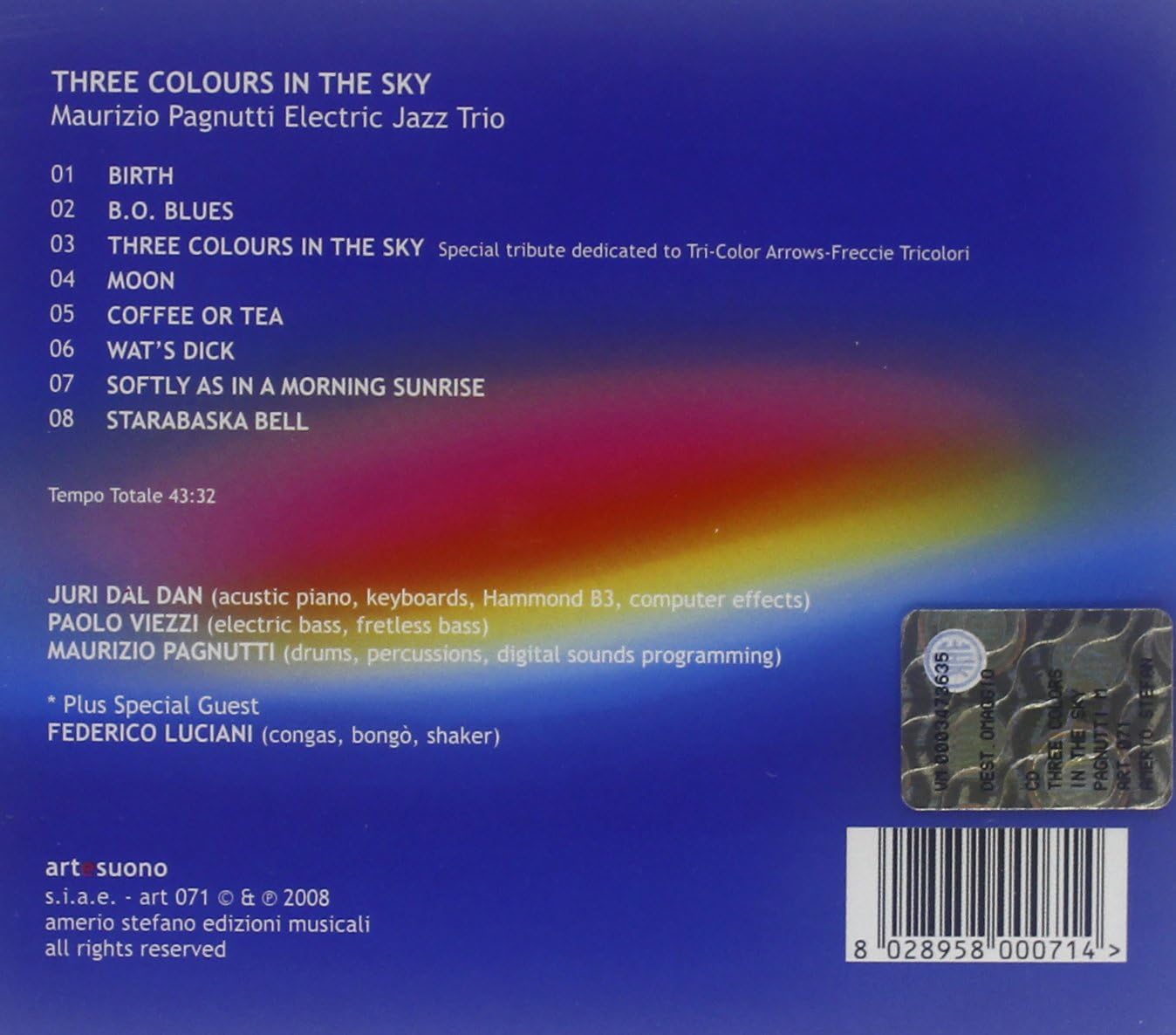 Three Colours in the Sky