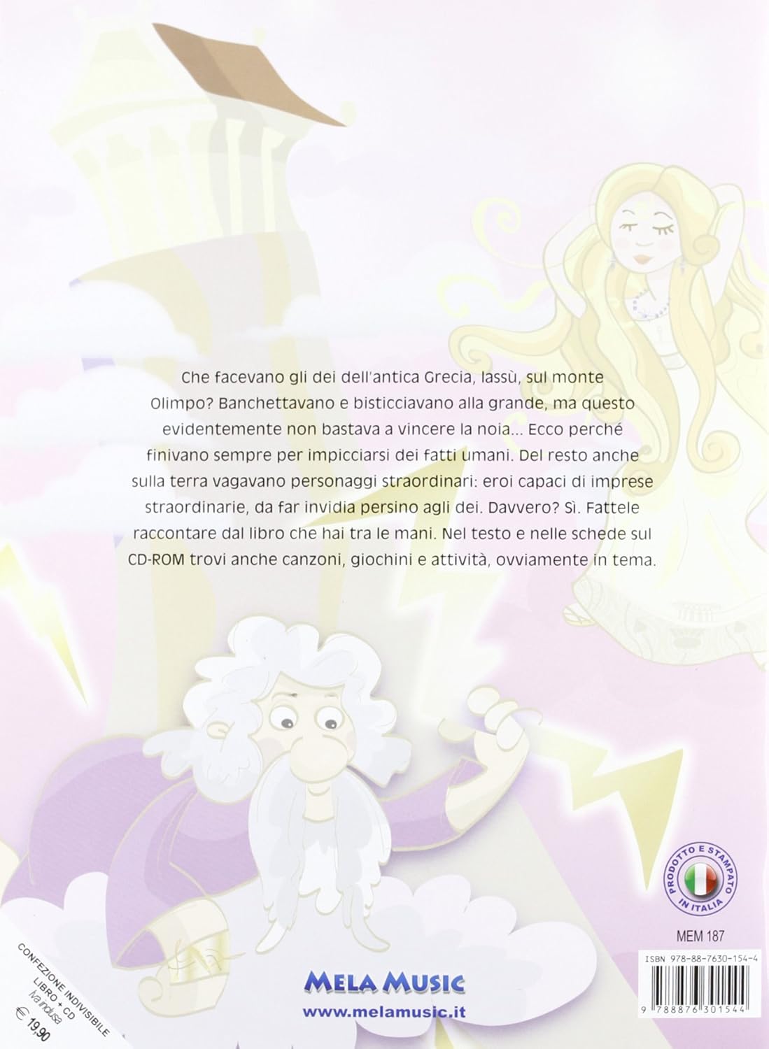 Dei & Mitici Eroi (Libro + Cd)