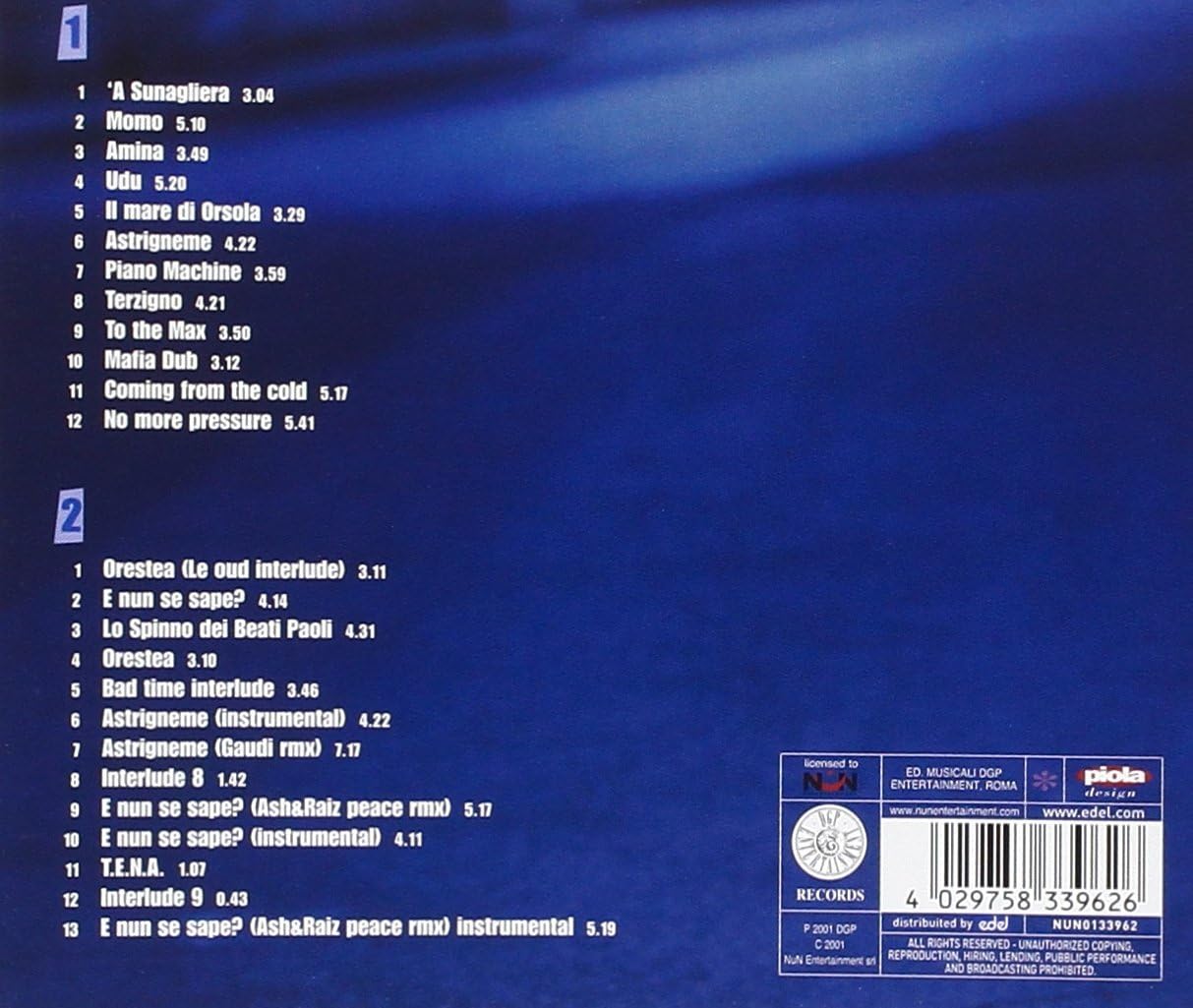 Luna Rossa Soundtrack.