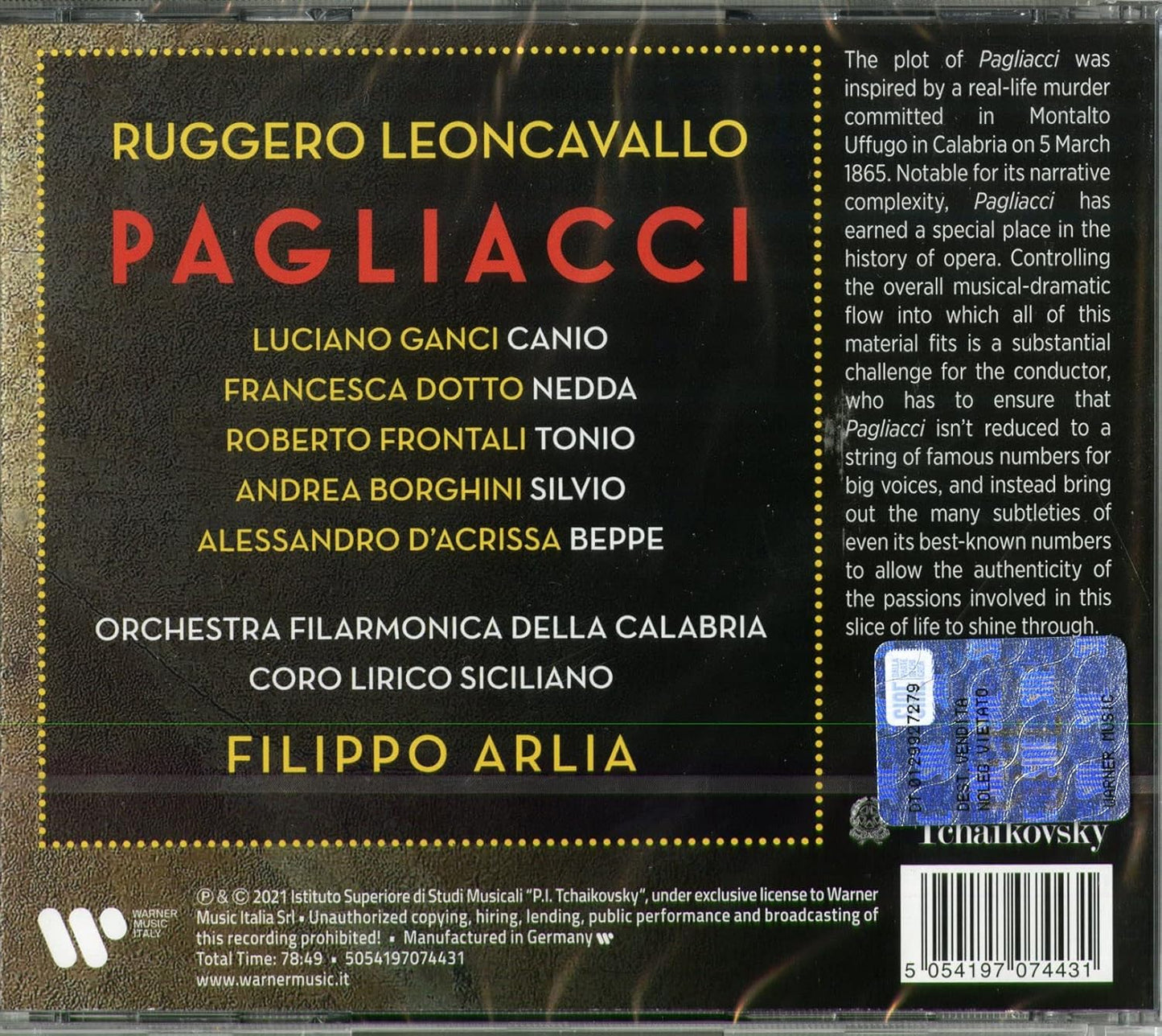 Leoncavallo: Pagliacci