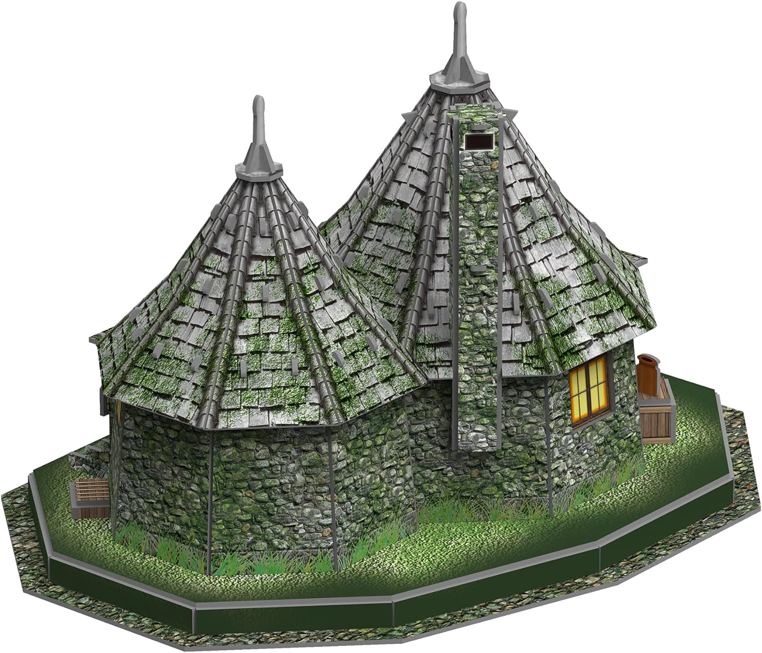 University Games 08482 Harry Potter Hagrid's Hut 3D Puzzle
