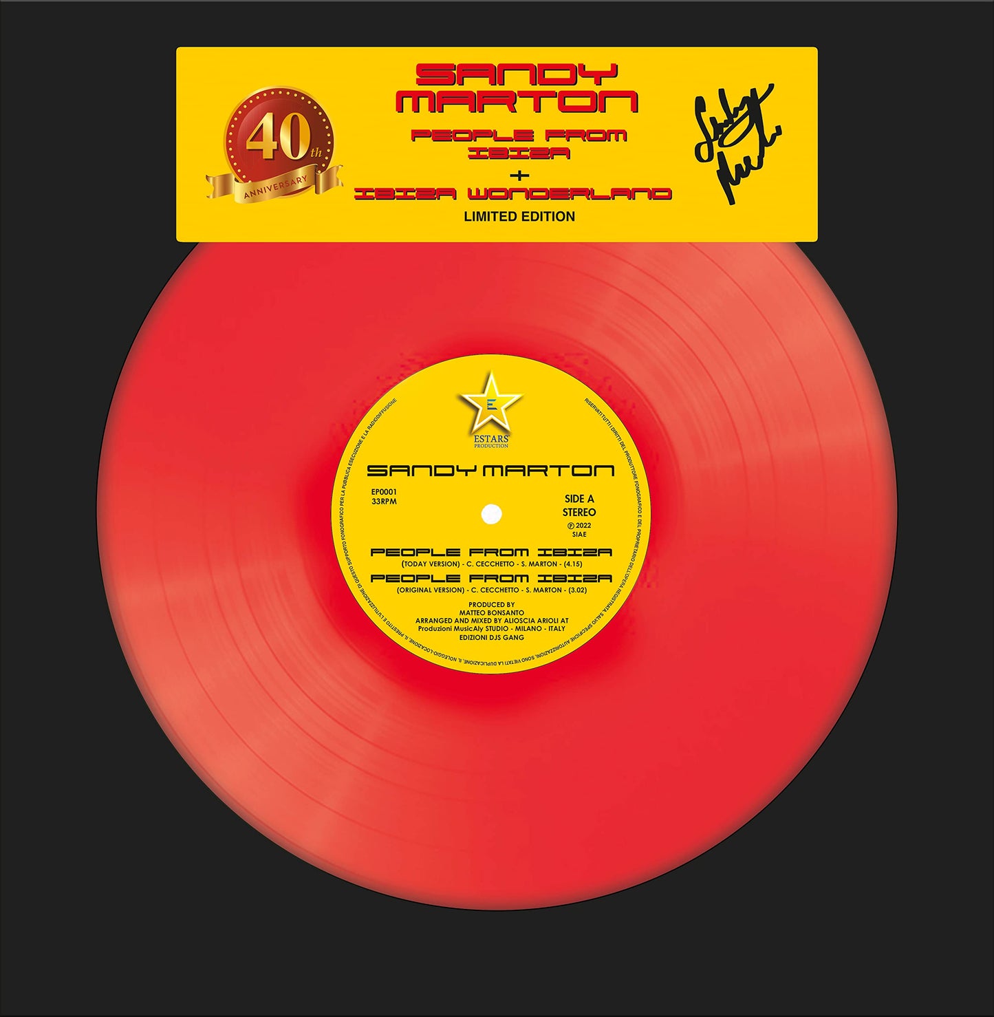 People From Ibiza - Red Colored Vinyl