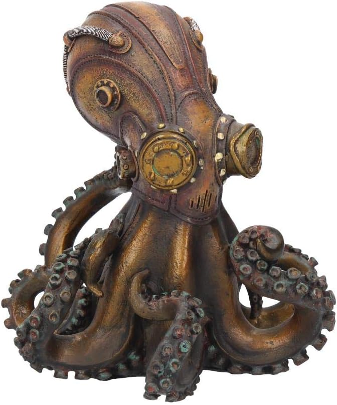 Nemesis Now Octo-Steam Figurine 15cm Bronze, resin, 21cm