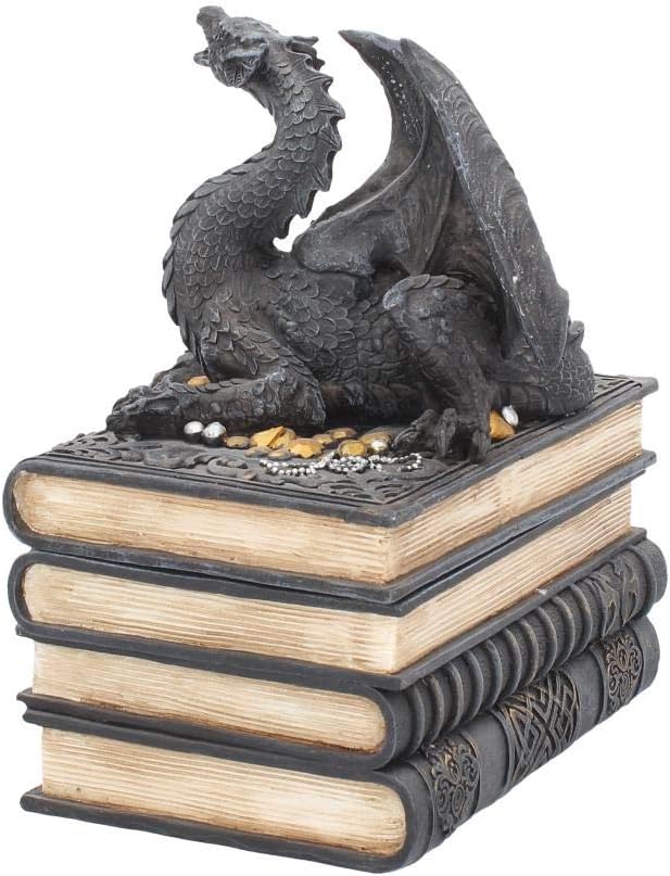 Nemesis Now Secrets Of The Dragon Box 19cm Black