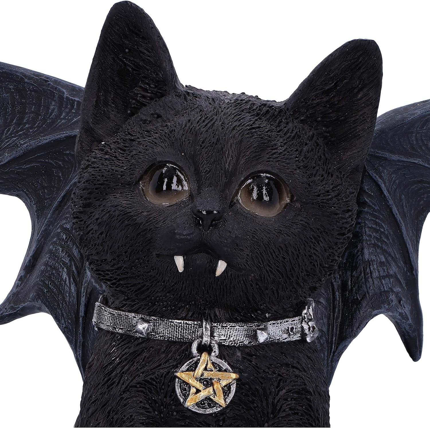 Nemesis Now Figura de Gato Coven Keepers, Resina, Negro, 16 cm