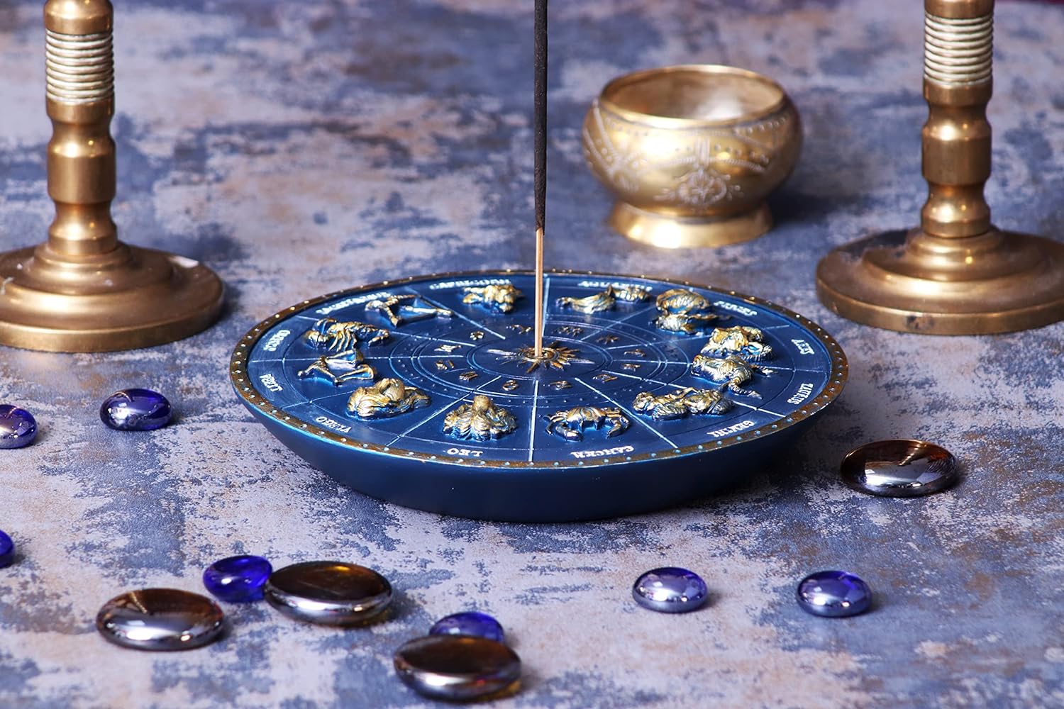 Zodiac Incense Stick Burner 16.5Cm
