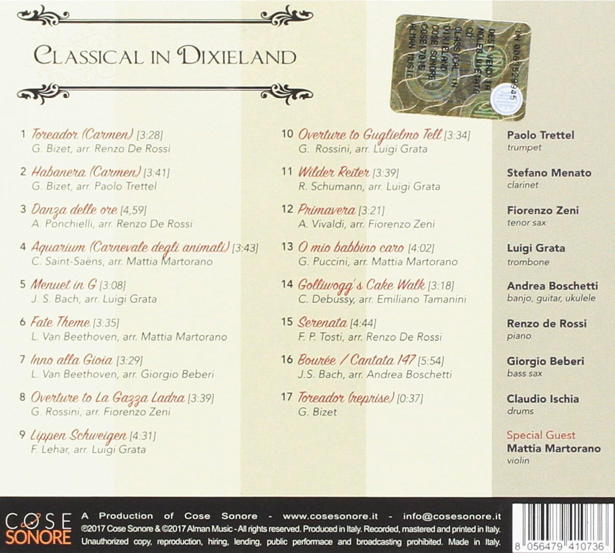 Classical in Dixieland