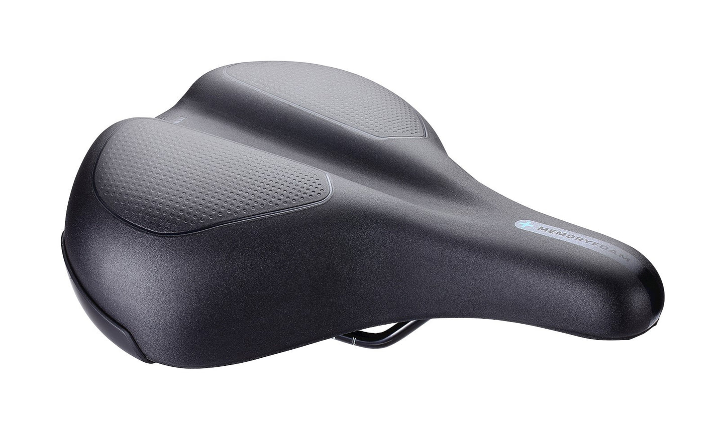 BBB: ComfortPlus Relaxed Saddle - Black - 210mm - 265mm