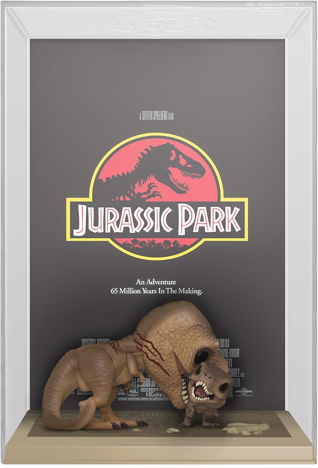 Funko Pop! Movie Poster: Jurassic Park - Tyrannosaurus - Vinyl-Sammelfigur - Geschenkidee - Offizielle Handelswaren - Spielzeug Für Kinder und Erwachsene - Modellfigur Für Sammler und Display