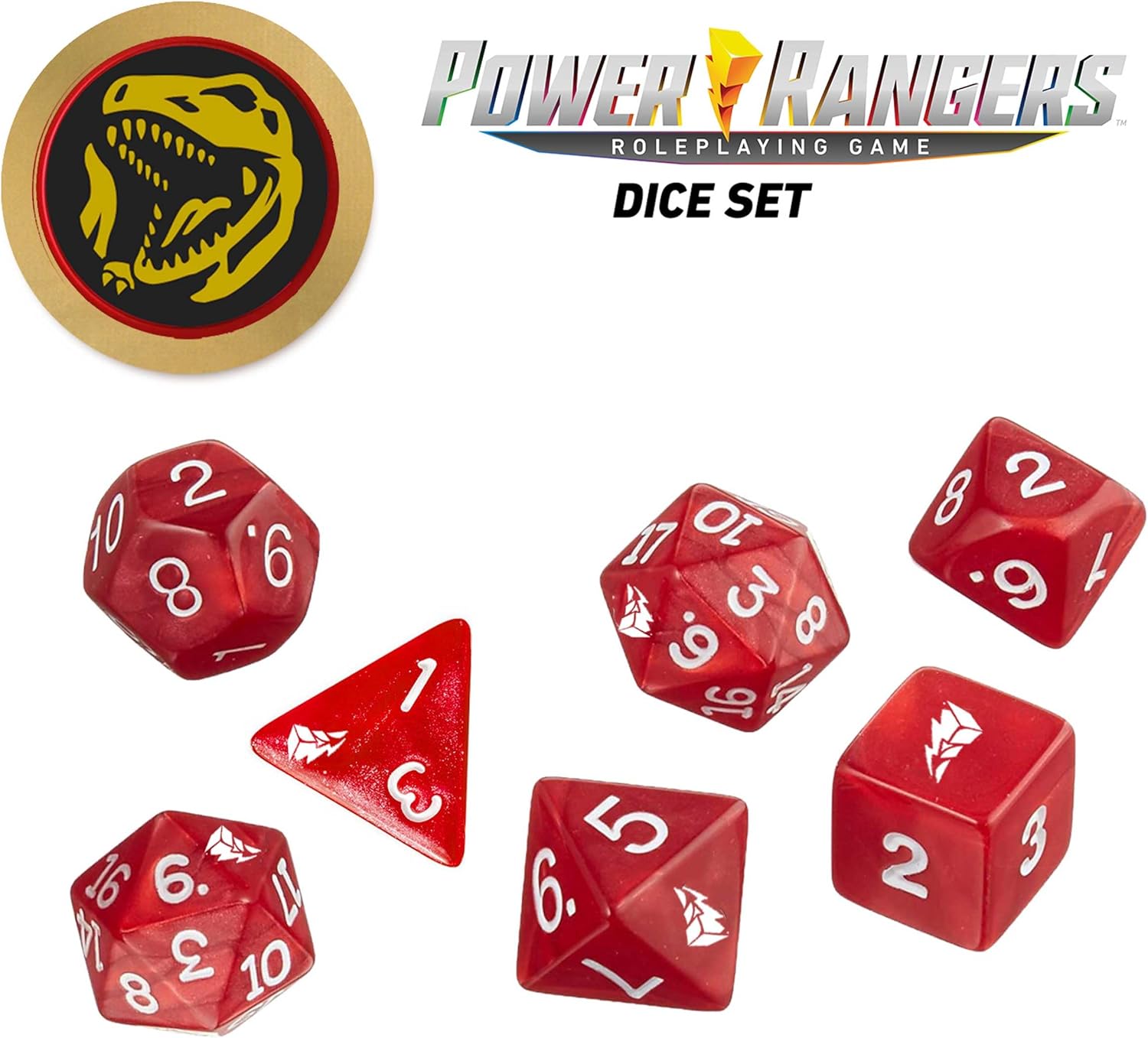 Power Rangers RPG: Red Dice Set