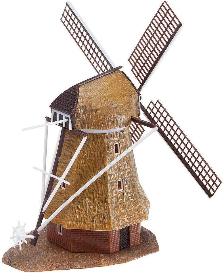 Faller 232250 Typical Windmill w/o mtr N Scale Building Kit Juego de construcción, Color Blanco, Medium (F232250