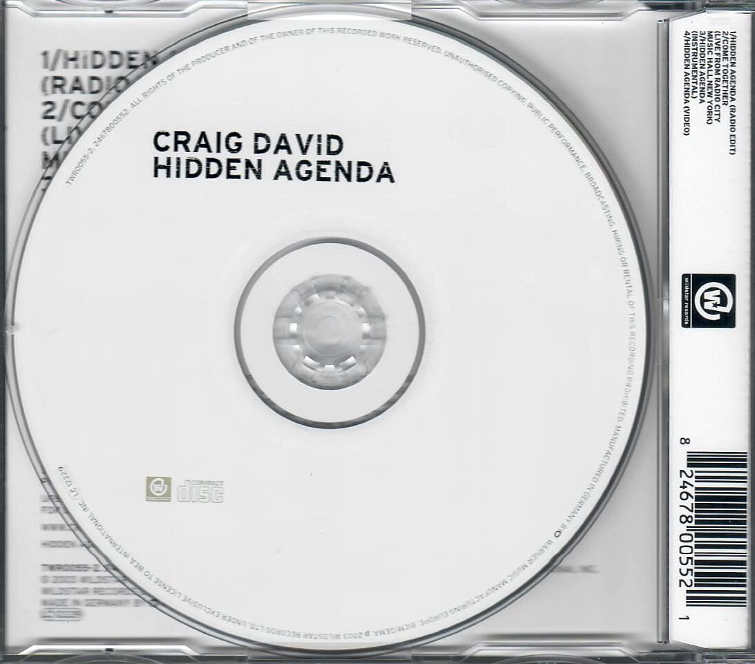Craig David - Hidden Agenda